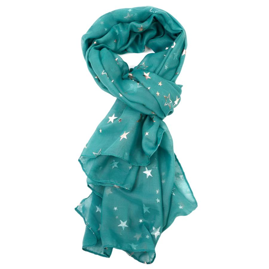 Star Printed Scarf