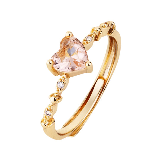 Heart CZ Ring