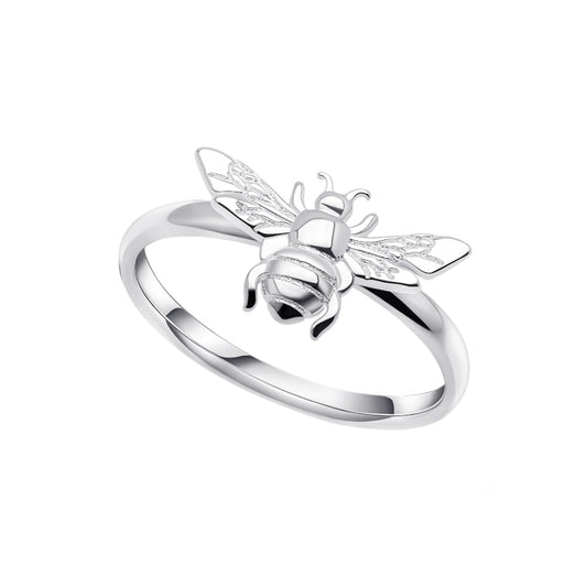 Silver Bee Ring